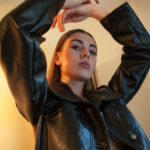 Ladies Fashion Leather Jacket